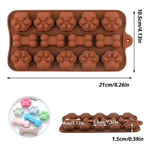 Moldes Reposteria Molde Silicona Molde Helados Mascotas Insumos Reposteria Huesitos De Perro Dulces Moldes Para Galletas Pasteleriuscl