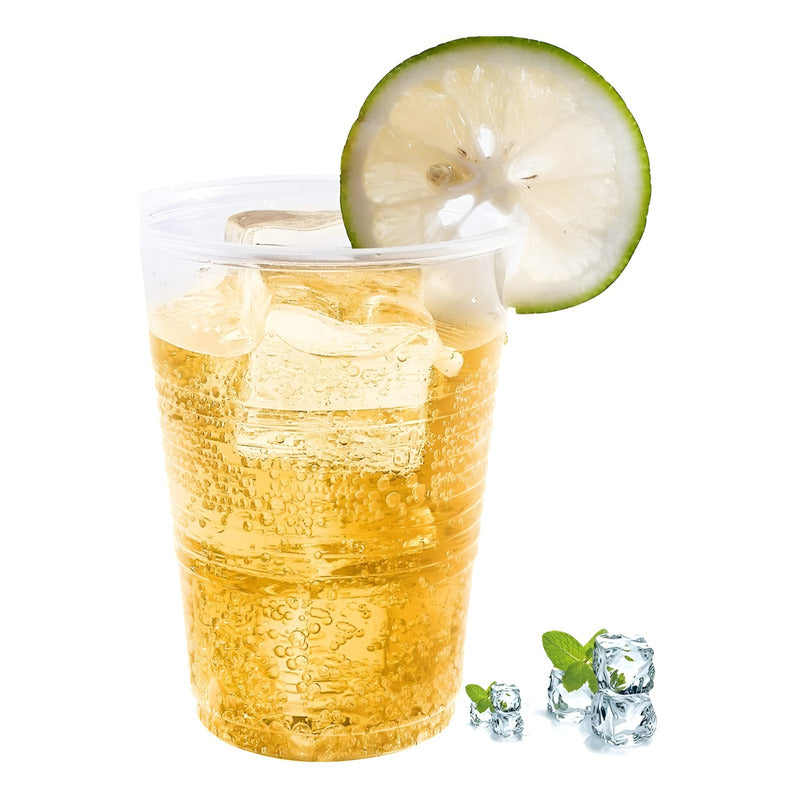 Set 300 Vasos Plasticos Desechables Vaso Plastico Vaso 200ml Transparente