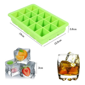 Cubetas Silicona Cubetera Silicona Cubetas Hielo C/tapa 15c Moldes Para Hielo Cubetera Hielo Cubeteras Cubetas Silicona... Surtidos
