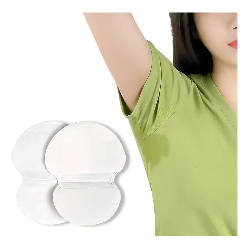X30 Parches Protectores Piel Antitranspirantes Axilas Polera Antitranspirantes Protectores Dérmicos Protectores... Blanco