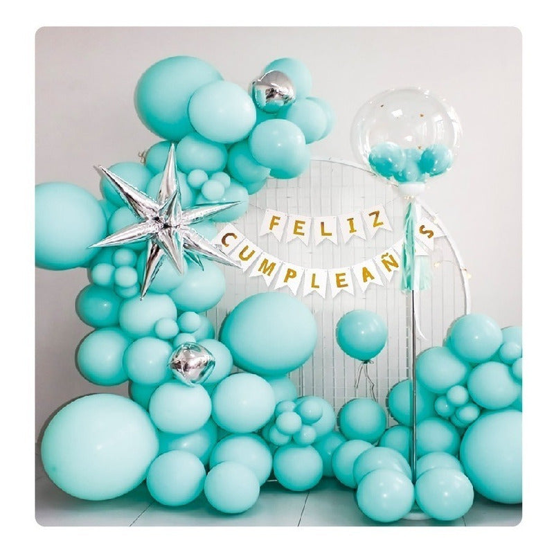Pack 86 Globos Cumpleaños Globos Feliz Cumpleaños Globo 1474 - - Pack X86 Globos 1474