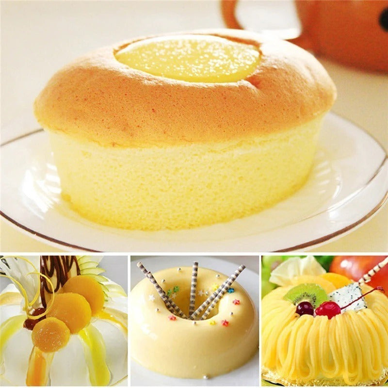 Molde Torta Molde Queque Redondo Molde Aluminio Flanera 28cm Gris