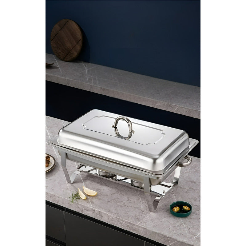 Chafer Bufetera Doble Buffet Ollas Vaporeras Chafing 5 Lts Bufetera Chafer 2 Depositos