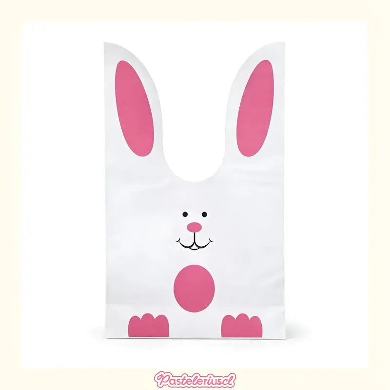 200 Bolsas De Regalo De Dulces De Conejo Para Celebrar Pascua 22x13cm Bolsa Para Dulces De Oreja De Conejo Bolsa De... Rosa Bolsas Conejo De Pascua