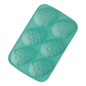 Pack X2 Moldes Chocolate Silicona Molde Huevo Pascua Conej