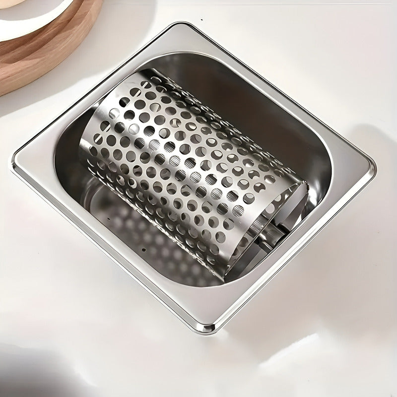 Mantequillera Rodillo Esparcidor De Mantequilla Rueda 60mm Plateado