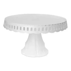 Pack X3 Porta Cupcakes Redondo Porta Cupcakes Base De Torta Blanco