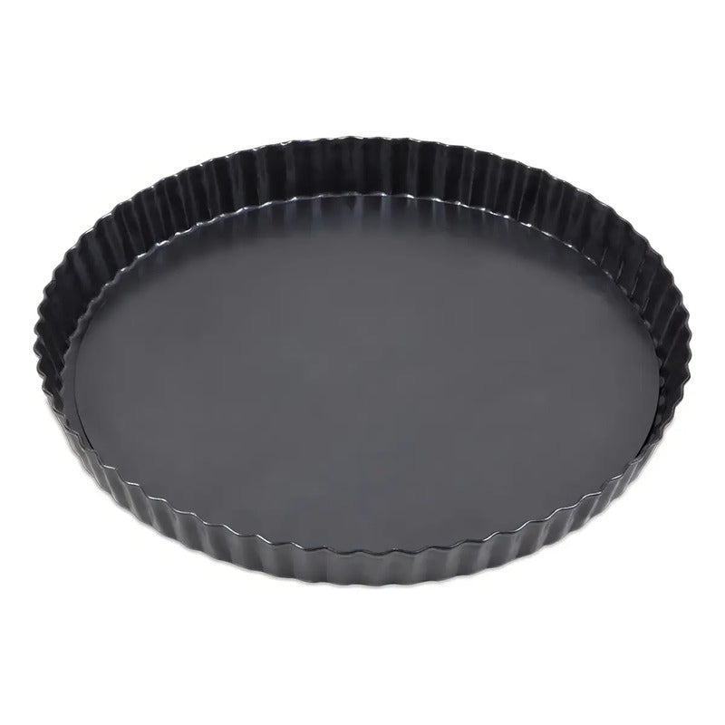 Molde Tartaleta Desmontable Antiaderente Sweetcook 26cm Gris Gris Oscuro