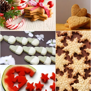 10 Cortadores Navideños Moldes Para Galletas Cortador Galletas Cortadores Navidad Cortadores Galletas Navidad Moldes Galletas Cortadores De Galletas Moldes De Galletas Reposteria