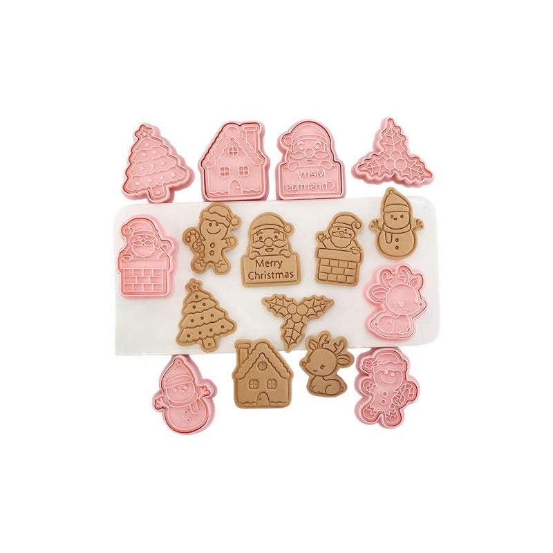 8 Moldes Para Galletas Cortador Galletas Cortadores Navidad