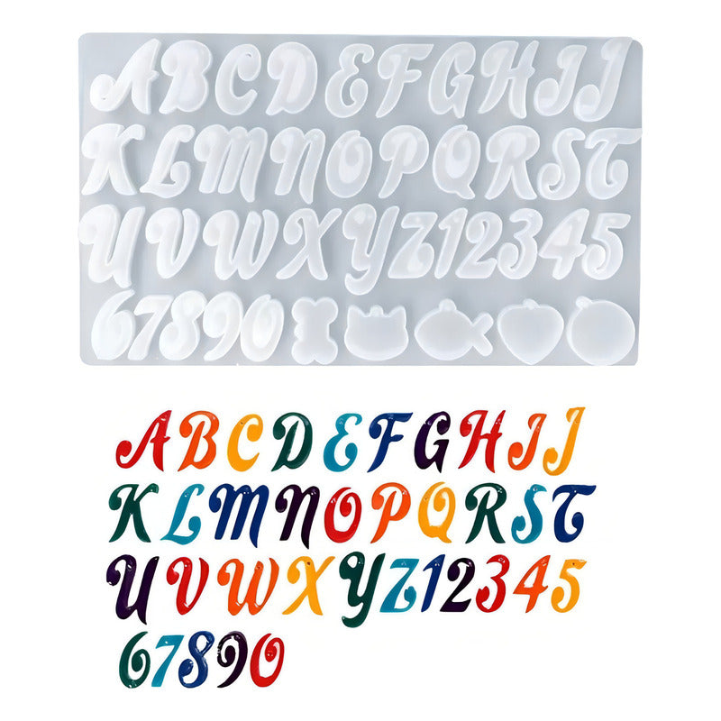 Molde De Silicona Letras Cursiva Molde De Letras Moldes De Silicona Letras Para Resina Molde Resina Molde Reposteria Moldes De Silicona Reposteria Moldes Para Resina 41cavid Cursiva Pasteleriacl