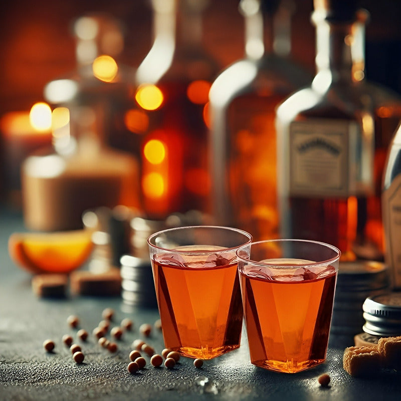 Set X80 Vasos Plasticos Pocillos Para Postres Vasos Shot 2oz