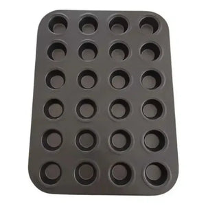 Pack X2 Molde 24 Cupcakes Molde Cupcake Molde Para Tortas Gris Claro