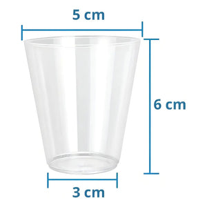 200 Vasos Plasticos Vasos Postre Vasos Acrilicos Postres 3oz Acrilico Vasos Plasticos Reutilizables Vaso Para Dulces Pocillo Para Postre Pasteleriuscl Transparente