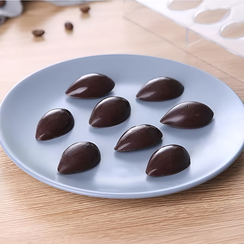 Molde Chocolate Acrilico Molde De Chocolate Molde Ovalado Transparante