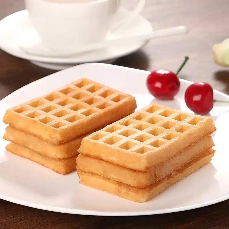 Wafflera Maquina Para Waffles Waflera Industrial Waffle 6cav Wafflera Maquina De Waffles Waflera 6 En 1 Wuaflera Waffle... Plateado