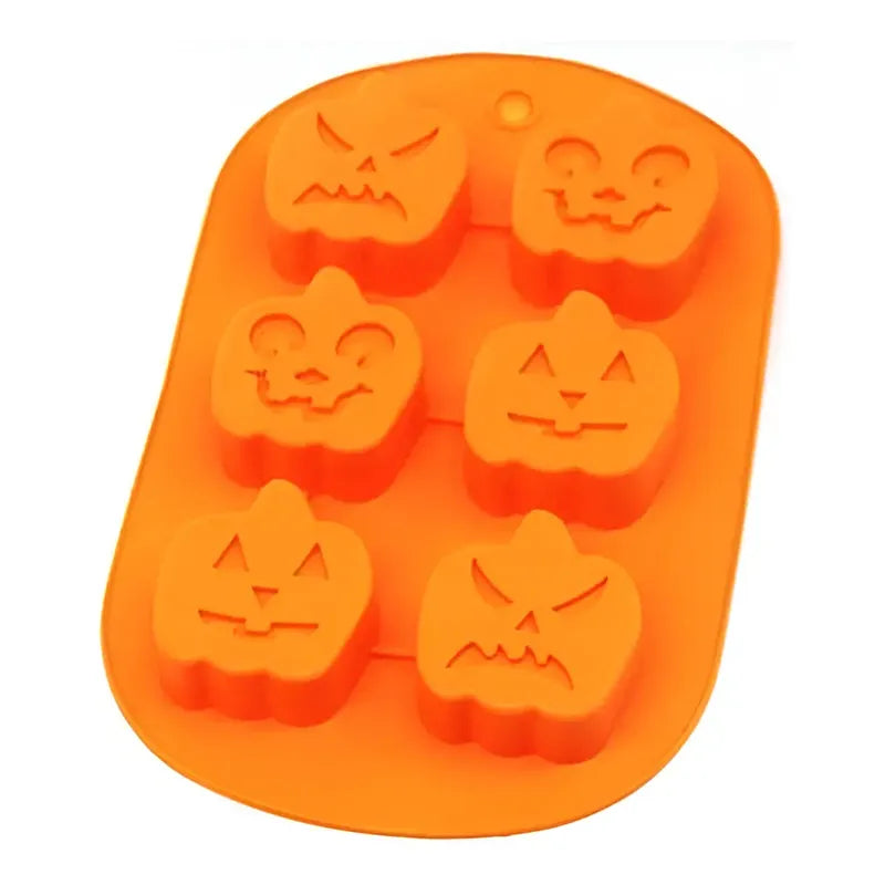 Moldes Halloween Moldes Silicona Halloween Molde De Halloween Molde Calabaza Molde Calabaza 6 Cavid Moldes Para... Naranja