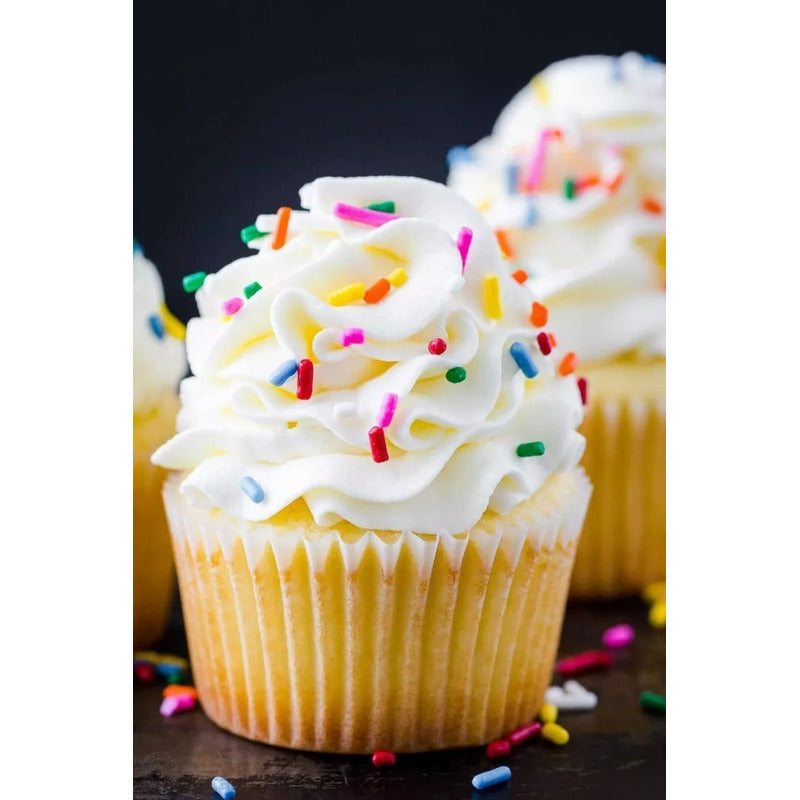 Pack X2 Molde Cupcakes Molde 12 Magdalena Molde Muffin 12 Multicolor