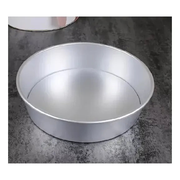Moldes De Aluminio Para Tortas Molde Queque Molde Torta 26cm Molde Para Pastel Redondo De Aluminio Para Hornear Moldes... Gris