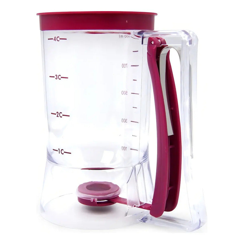 Dispensador De Masa Dispensador Masa Liquida Torta Queque Dosificador De 900ml Permite Verter Alimentos De Manera Fácil Para Repostería Dosificadora Para Cupcake Suministros Para Hornear Pasteleriuscl
