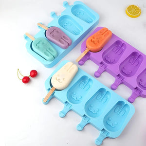Moldes De Silicona Para Helados Molde Paletas Helado Conejo Molde Para Helado Verano Molde De Conejo Molde Paletas Para Helado Molde Helados Molde Reposteria Insumo Reposteria Multicolor Pasteleriuscl
