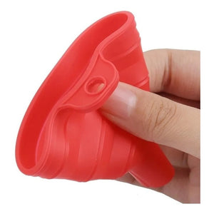 Pack X10 Embudo Plastico Embudo De Silicona Plegable Embudo