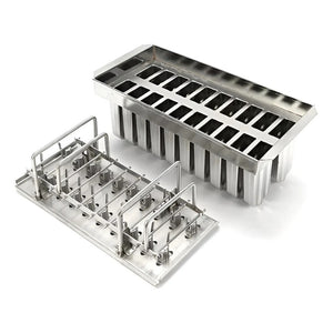 Molde Helados Moldes Reposteria Moldes De Aluminio 20cav Molde De Acero Inoxidable Para Helado Molde Paletas Helados Molde Helados Utensilios Reposteria Moldes De Acero Para Paletas Pasteleriuscl
