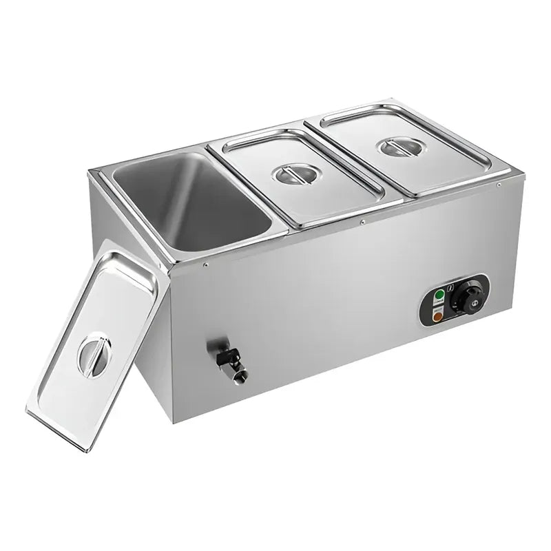 Chafer Electrico Buffet Baño Maria Bufetera 3 Depositos 5.5l Chafer Electrico Bufetera Depositos Buffet Baño Maria Bufetera Gastronómica Restaurante Banquetería Hotel Eventos Cocina Pasteleriuscl