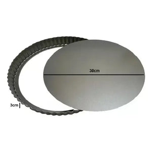 Molde Desmontables Moldes Desmontable Moldes Reposteria 30cm Gris Claro