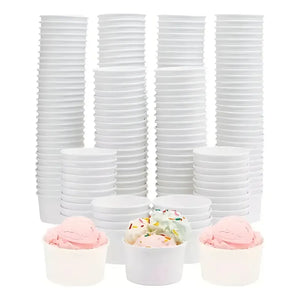 50 Vasos Polipapel Helado Vasos Desechables Pote Helado 4oz Vasos Polipapel Desechables Vasos Para Helado Polipapel Postre Vaso Desechable Vasos Papel Helado Pote Desechable Para Helados Pasteleriuscl