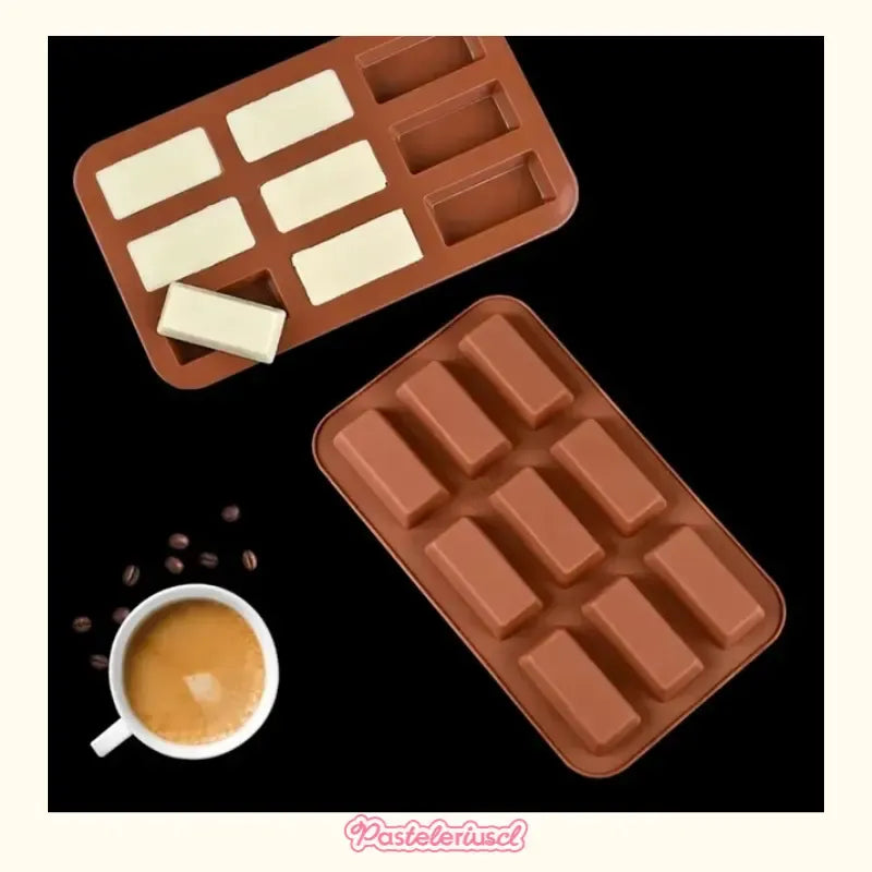 Moldes De Silicona Barra Chocolate Molde De Barra 46356 9cavid Molde De Barra De Cereal Molde De Silicona Barra Molde De Cereal De Silicona Molde Barritas Silicona 9cavi Molde Reposteria Pasteleriuscl