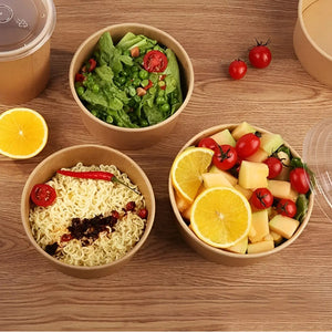 50 Bowl Con Tapa Bowls Plastico Bowl Kraft Envases 1000 Cc Bowl Sopa Bowls Plastico Bowl Kraft Bowl Ensalada Bowl... Beige