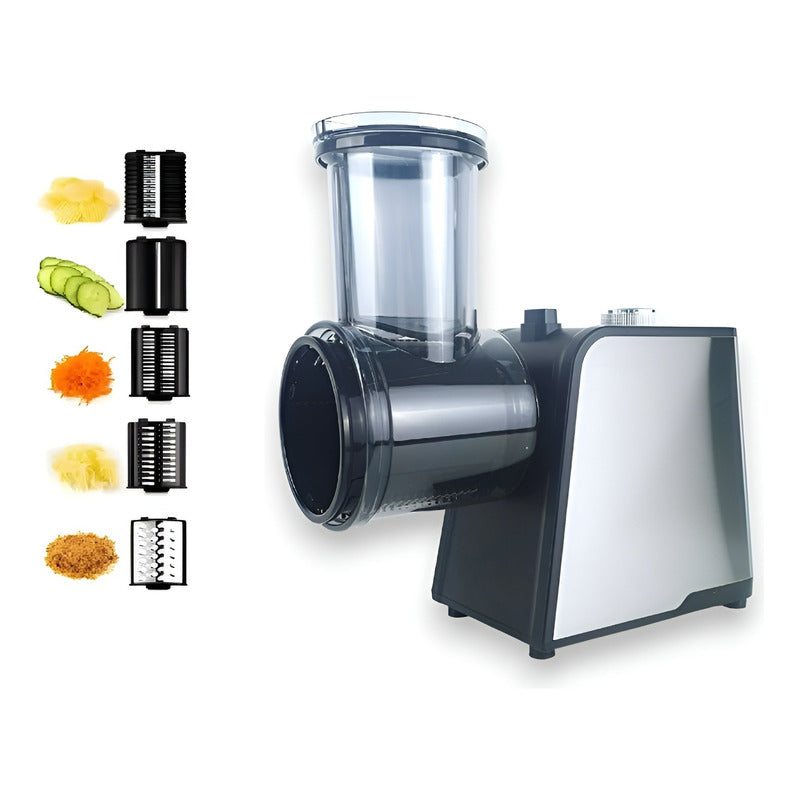 Rallador De Queso Rallador Queso Rallador Multiusos 250w Negro