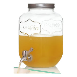 Jarro Para Jugos Dispensador De Bebidas Jarro De Vidrio 5l