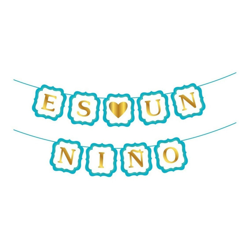 Guirnalda Revelacion De Genero Decoración Cotillon Fiestas