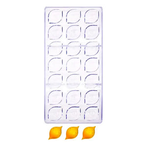 Moldes Chocolate Moldes De Chocolate Policarbonato Limon Gris Claro