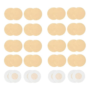 Pack X30 Cubre Pezón Pezoneras Parches Pezoneras Adhesivas Beige Redondo Unica