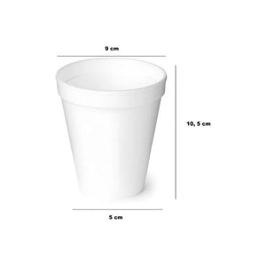 1000 Vasos Desechable Vasos Plumavit Termico Vaso 10oz/296ml