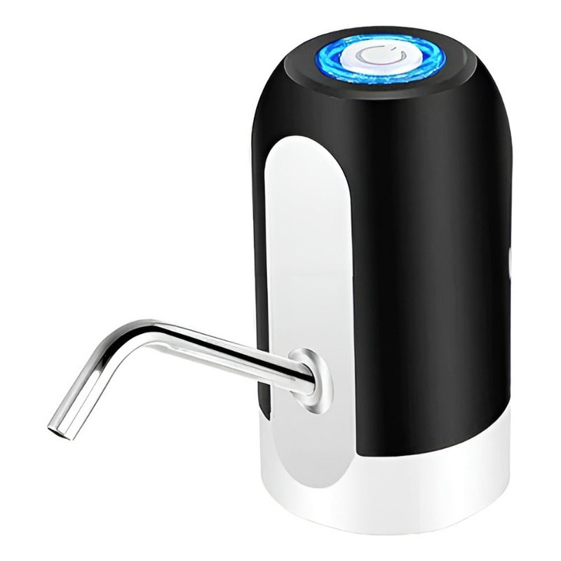 Bomba Dispensador Usb Agua Electrónico Recargable Botellón  Blanco