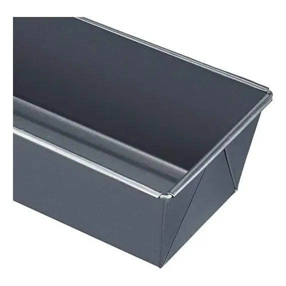 4 Molde Pan Molde Para Pan De Molde Rectangular Queque 30cm Gris Claro