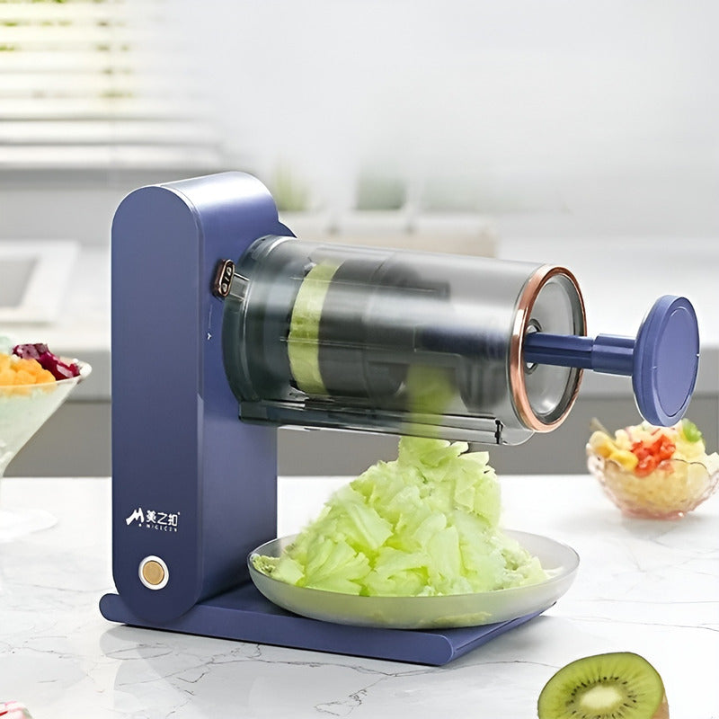 Maquina De Helados Trituradora Hielo Maquina De Granizados Azul Marino 50/ 60 Hz