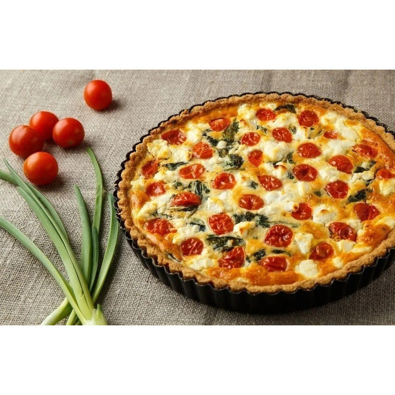 Pack 3 Moldes Desmontables Kuchen Pie 28 30 32cm Desmontable Gris