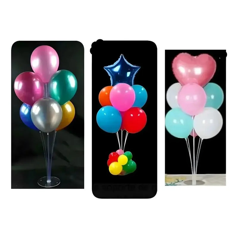 X2 Soporte De Globos Varillas Para Globos Varilla De Globos Blanco