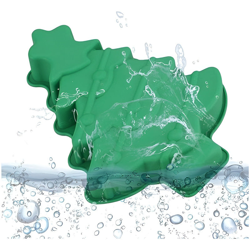 Molde Silicona Navidad Moldes De Silicona Reposteria Arbol Multicolor / Molde Silicona Arbol