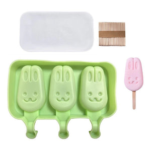 Moldes De Silicona Para Helados Molde Paletas Helado Conejo