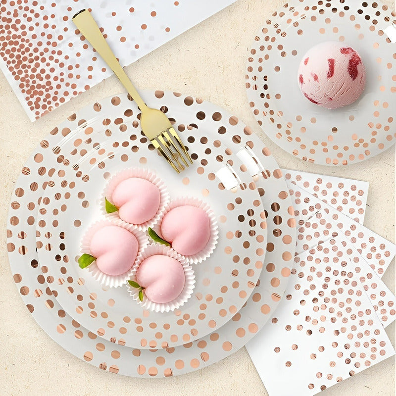 X110 Kit Cumpleaños Vasos Platos Servilletas Desechables