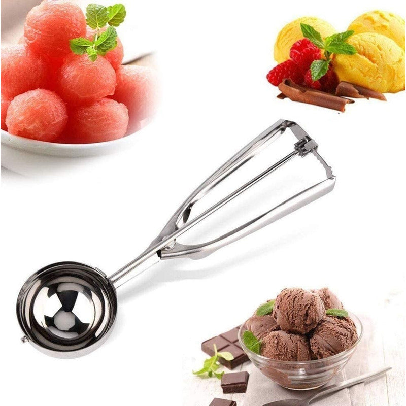 Cucharas Para Helado Cuchara Helado Cuchara De Helado 6cm Gris