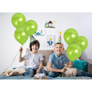 Pack X25 Set De Cumpleaños Globos Cumpleaños Globos Verde