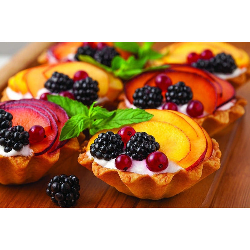 Moldes Tartas Moldes Tartaleta Desmontable Individual 8cm Gris Desmontable 08395