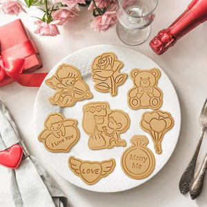 Cortadores Galletas Moldes Para Galletas Cortador boda amor